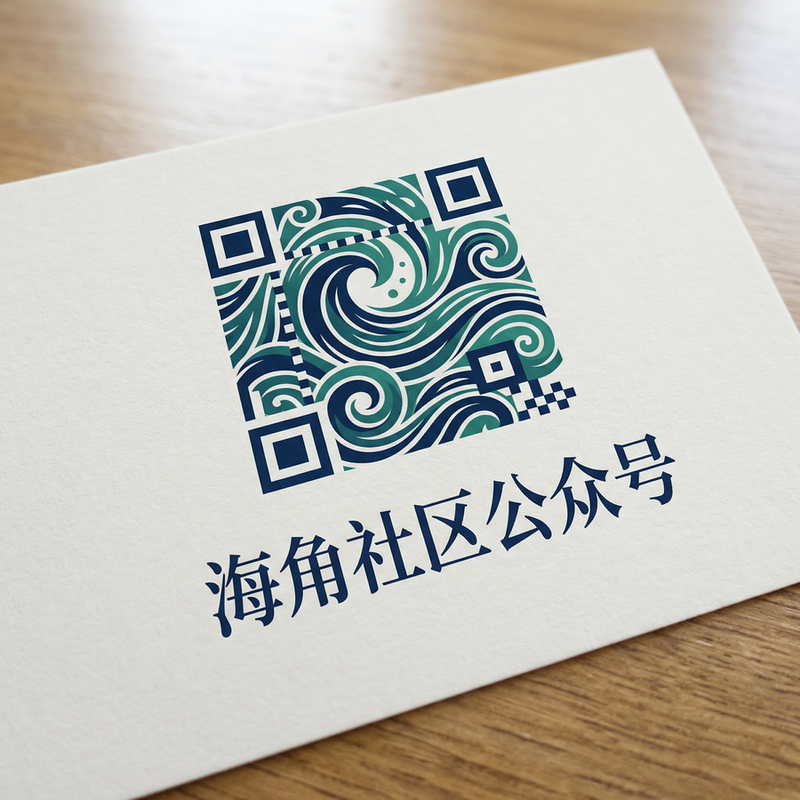 海角社区公众号二维码